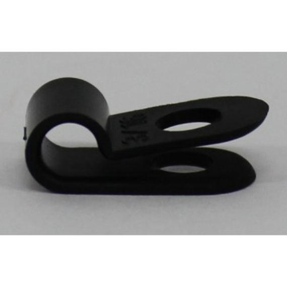 CLEARANCE - CABLE CLAMP BLACK DIA4.8MM 100PCS/PKT